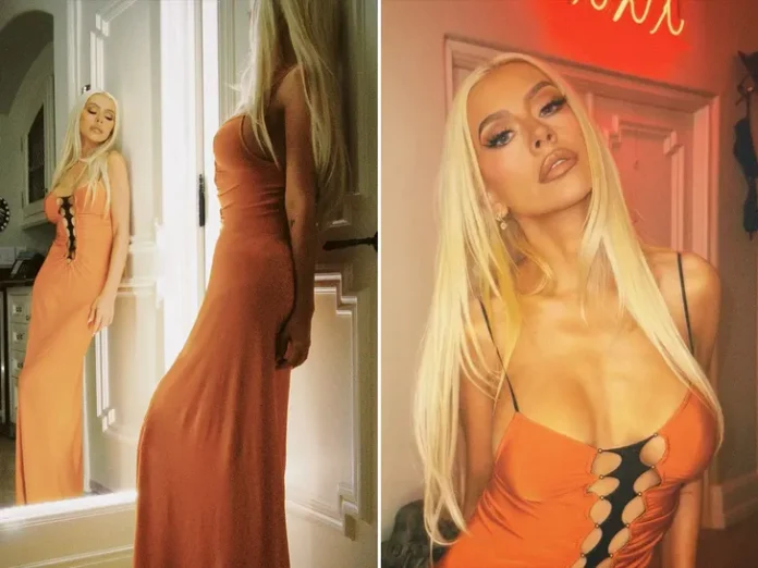 Christina Aguilera Shows Off Skintight Halloween Dress And Shuts Down Ozempic Weight Loss Rumors
